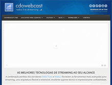 Tablet Screenshot of cdowebcast.com